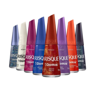Kit Esmaltes Risqué Coleção Doritos - 8 Unidades