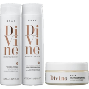 Kit Shampoo Condicionador e Máscara Braé Divine