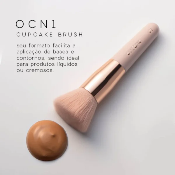 Mini Kit com 5 Pincéis - Mini Brush Kit Océane