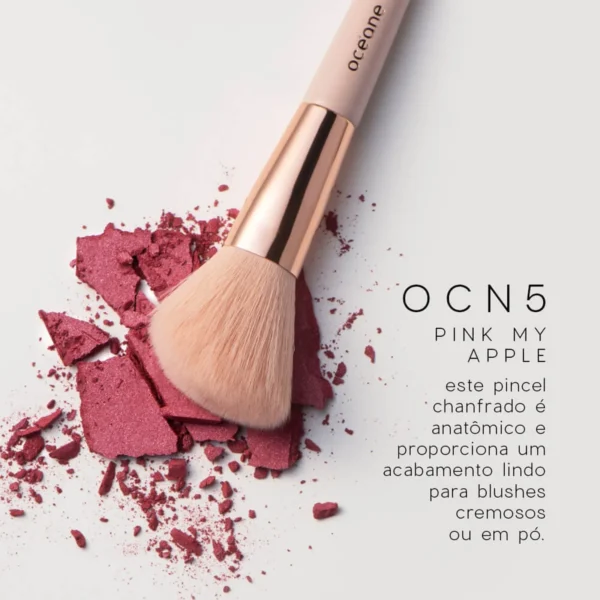 Mini Kit com 5 Pincéis - Mini Brush Kit Océane