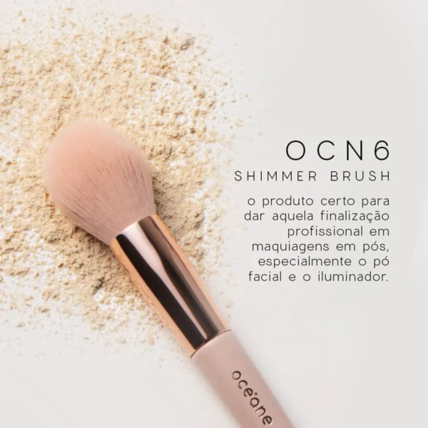 Mini Kit com 5 Pincéis - Mini Brush Kit Océane
