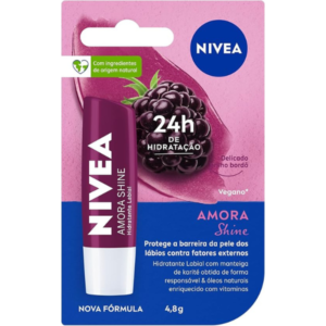 NIVEA Hidratante Labial Amora Shine 4,8g
