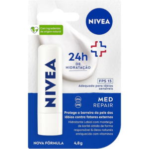 NIVEA Protetor Labial Med Repair FPS15 4,8g
