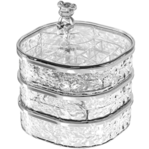 Organizador de Acessórios Caixa de Jóias Porta Jóias Elegante