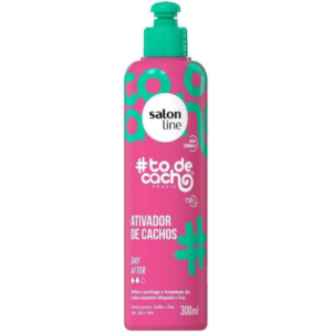 Salon Line, Ativador de Cachos, #TodeCacho, Day After, Vegano - Para Cabelos Ondulados, Cacheados e Crespos, 300ml
