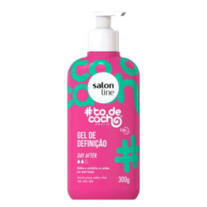 Salon Line, Gel de Definição, #TodeCacho, Day After, Vegano - Para Cabelos Ondulados, Cacheados e Crespos, 300g