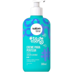 alon Line, Creme de Pentear, #TodeCacho, Crespo Divino, Vegano - Para Cabelos Cacheados, 300ml