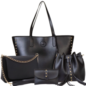 Bolsa Feminina KIT 4 PEÇAS Ombro E Transversal Pequena de Lado Tiracolo