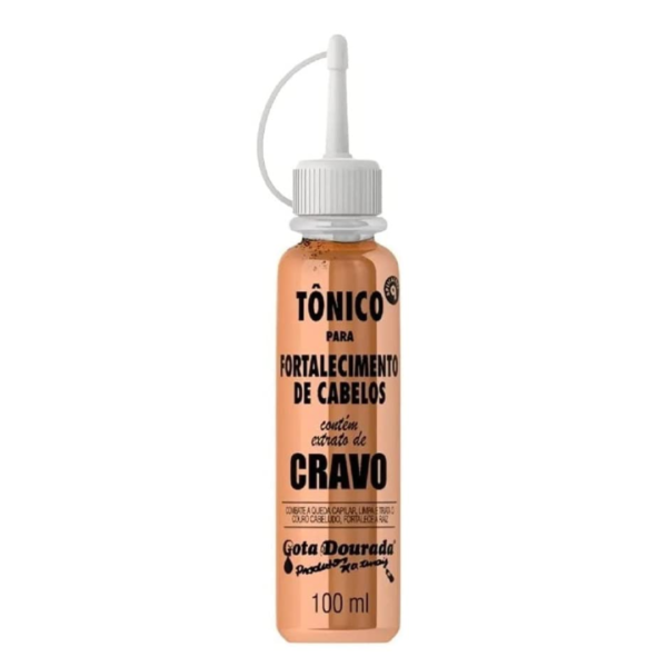 Gota Dourada Tônico Capilar Tratamento Cravo 100 Ml