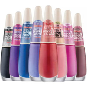 Kit 8 Esmaltes Impala Nova Coleção Completa Duo Color Lançamento