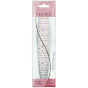 Lanossi Beauty & Care Lixa De Unhas Dupla Face Estampada Ls6006