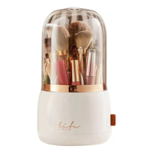 Organizador Giratória para Pincéis De Maquiagem 360°