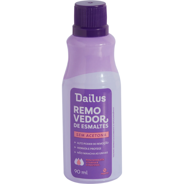 Removedor de Esmaltes Sem Acetona Dailus