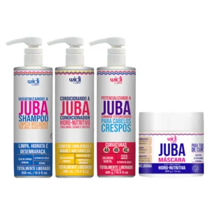 Kit Juba Gommage - Shampoo + Condicionador + Máscara Hidro Nutritiva + Gommage