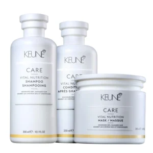 Kit Keune Care Vital Nutrition Shampoo 300ml + Condicionador 250ml + Máscara 200ml