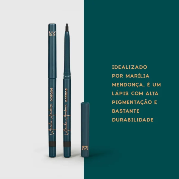 Kit Máscara para Cílios + Lápis para Olhos + Batom Matte Vermelho Marília Mendonça By Océane-4