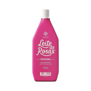 Leite Corporal Limpeza 310Ml Tradicional Unit, Leite de Rosas