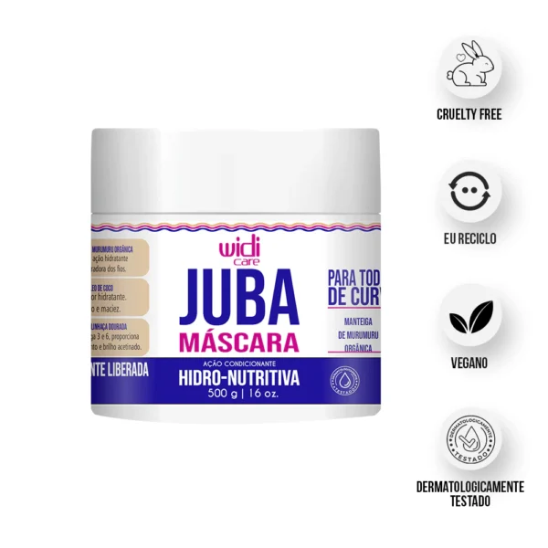 Máscara Hidro-Nutritiva Juba Máscara Ação Condicionante 500g