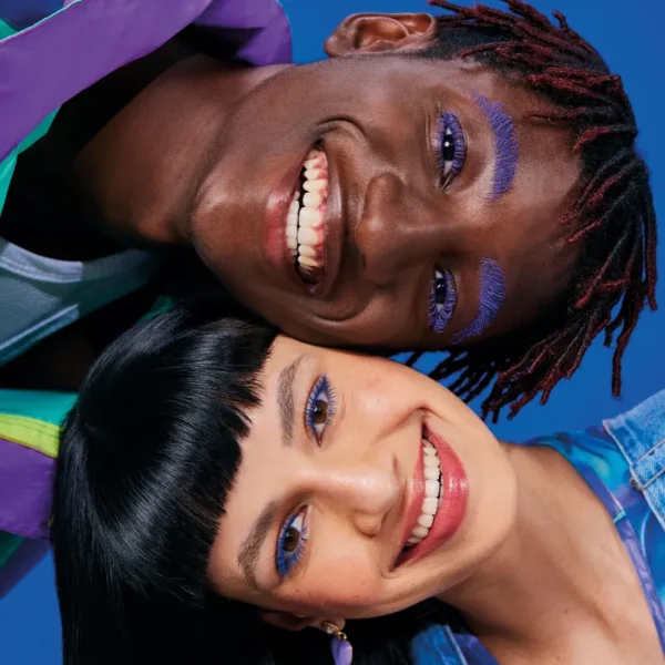 Máscara para Cílios e Sobrancelhas Azul Diversão Toda Colorida 10g