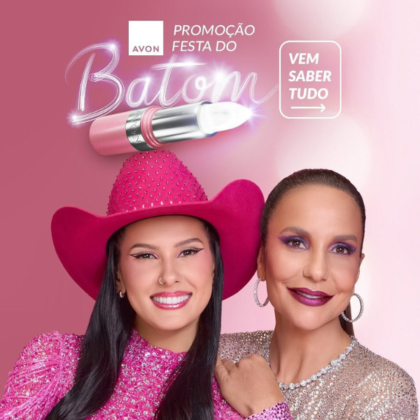 Campanha Festa do Batom - Avon na Deshop Da beleza