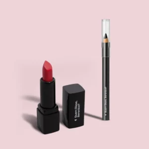 Combo Mini Make Clássica Batom Vermelho 1,6g + Lápis de Olhos Preto 600mg - Quem Disse, Berenice?