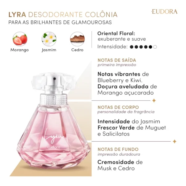 Lyra Desodorante Colônia 75ml
