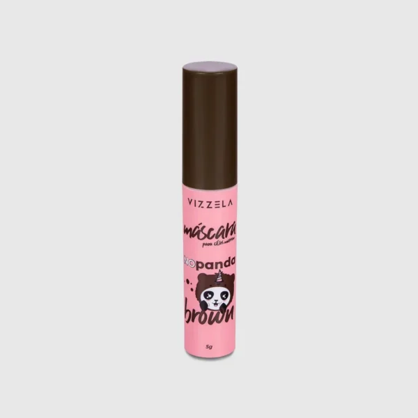 Máscara para cílios marrom - No Panda Brown Vizzela