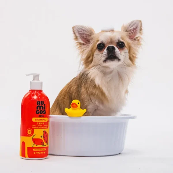 Shampoo 5 em 1 Au.Migos Pets 400ml