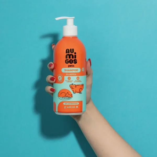 Shampoo Para Filhotes Au.Migos Pets 400ml