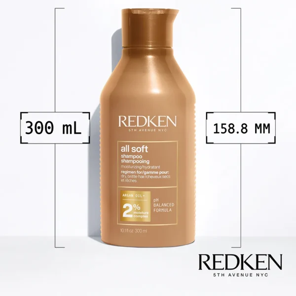 Shampoo Redken All Soft 300 ml