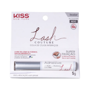 Cola para Cílios Postiços Lash Couture Incolor - Kiss New York