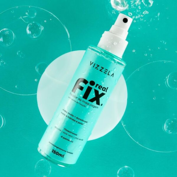 Fixador de maquiagem Real Fix 150ml Vizzela Cosméticos