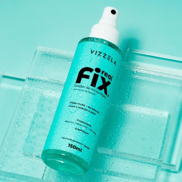 Fixador de maquiagem Real Fix 150ml Vizzela Cosméticos
