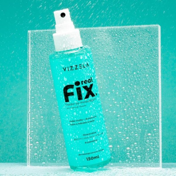 Fixador de maquiagem Real Fix 150ml Vizzela Cosméticos