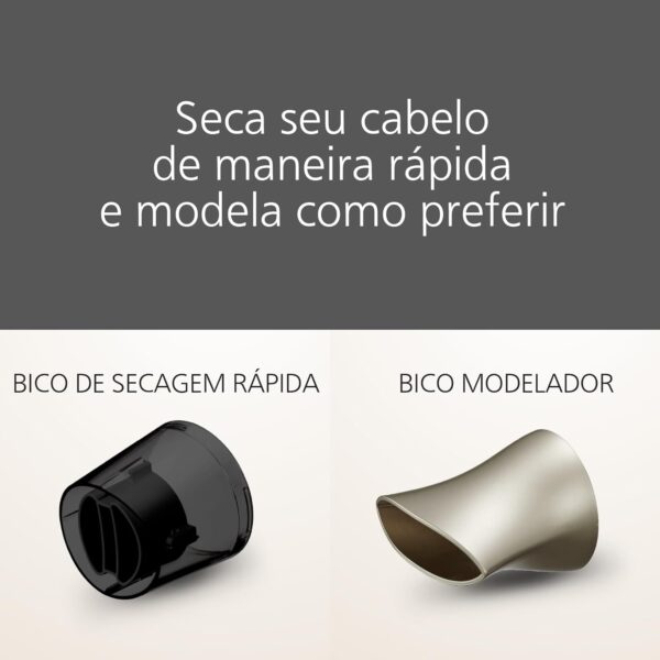 Secador de cabelos Panasonic Nanocare com Tecnologia Nanoe™ Trata e Hidrata - EH-NA6A-8