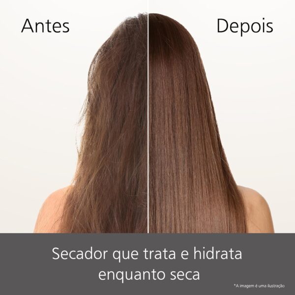 Secador de cabelos Panasonic Nanocare com Tecnologia Nanoe™ Trata e Hidrata - EH-NA6A-8