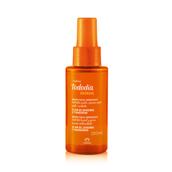 Bruma Facial Energizante Tododia Flor de Gengibre e Tangerina