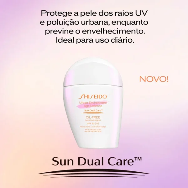 Shiseido Urban Environment Age Defense Oil-Free SPF30 - Protetor Solar Facial Urbano 30ml