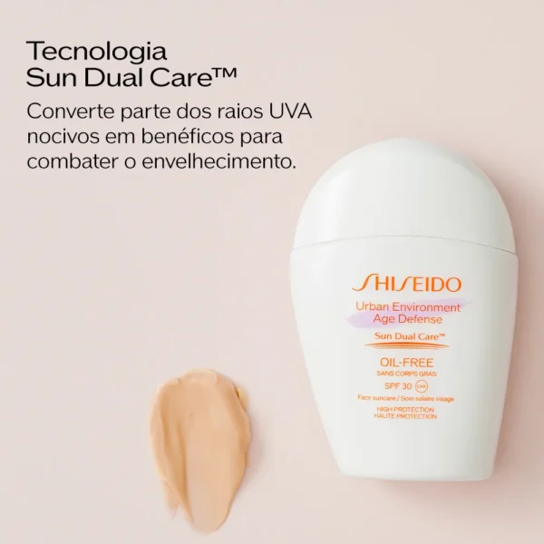Shiseido Urban Environment Age Defense Oil-Free SPF30 - Protetor Solar Facial Urbano 30ml