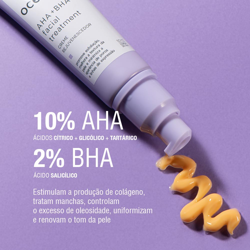 campanha oceane - mascara facial rejuvenecedora - deshop da beleza