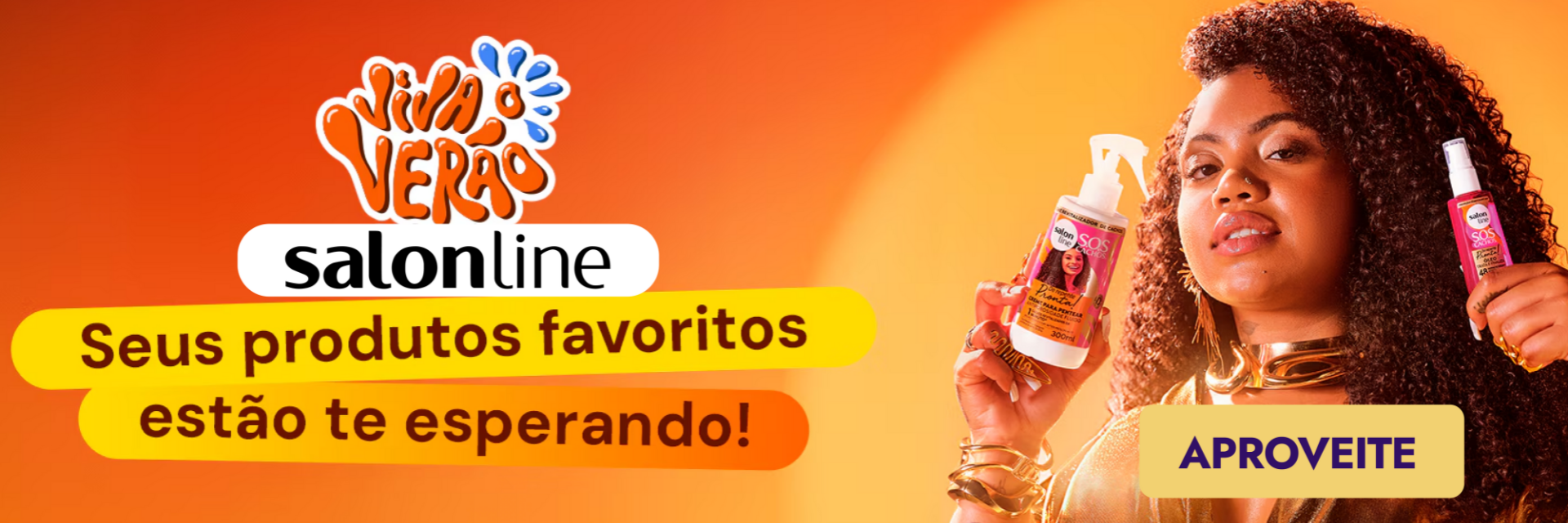 Produtos favoritos Salon Line