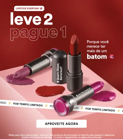 Semana do Beijo LEVE 2, PAGUE 1 -quem disse, berenice