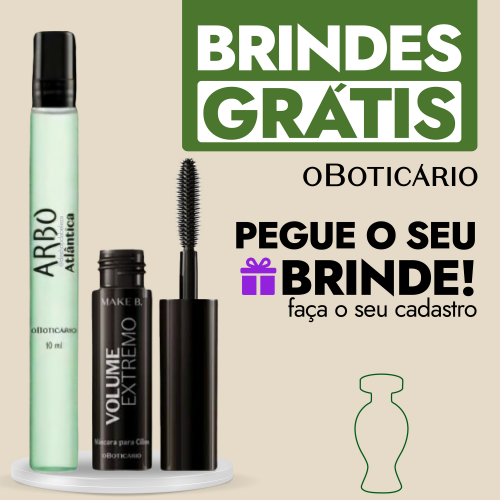 Brindes O Boticário_Por Região - Deshop Da Beleza