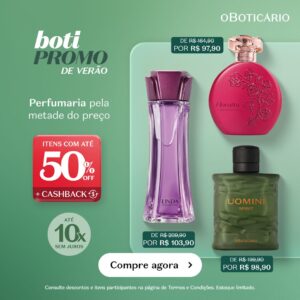 O Boticário Boti Promo Novos produtos com desconto