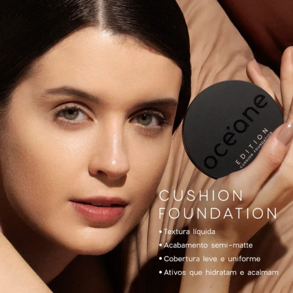 Base Líquida Semi-Matte - Cushion Foundation 10 Océane Edition 12g