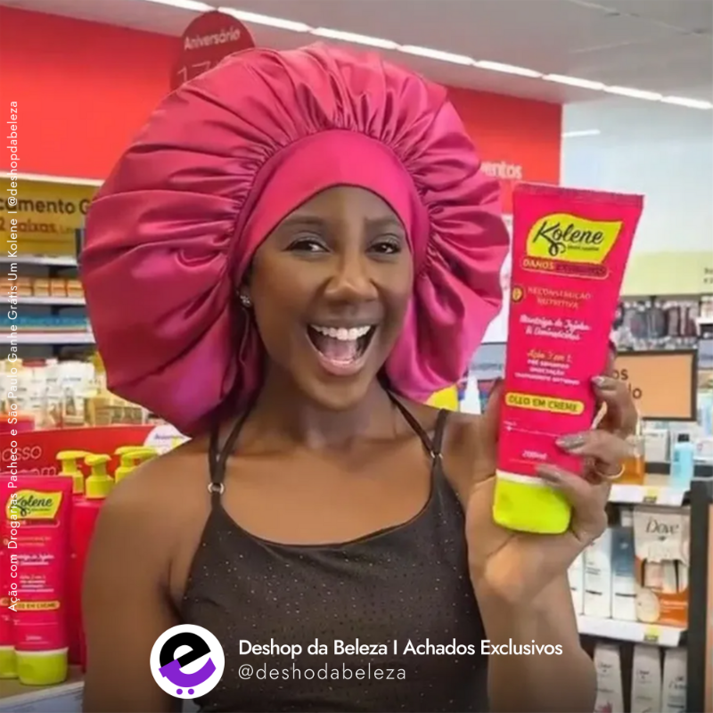 deshopdabeleza - Brinde Grátis Drogarias - Kolene