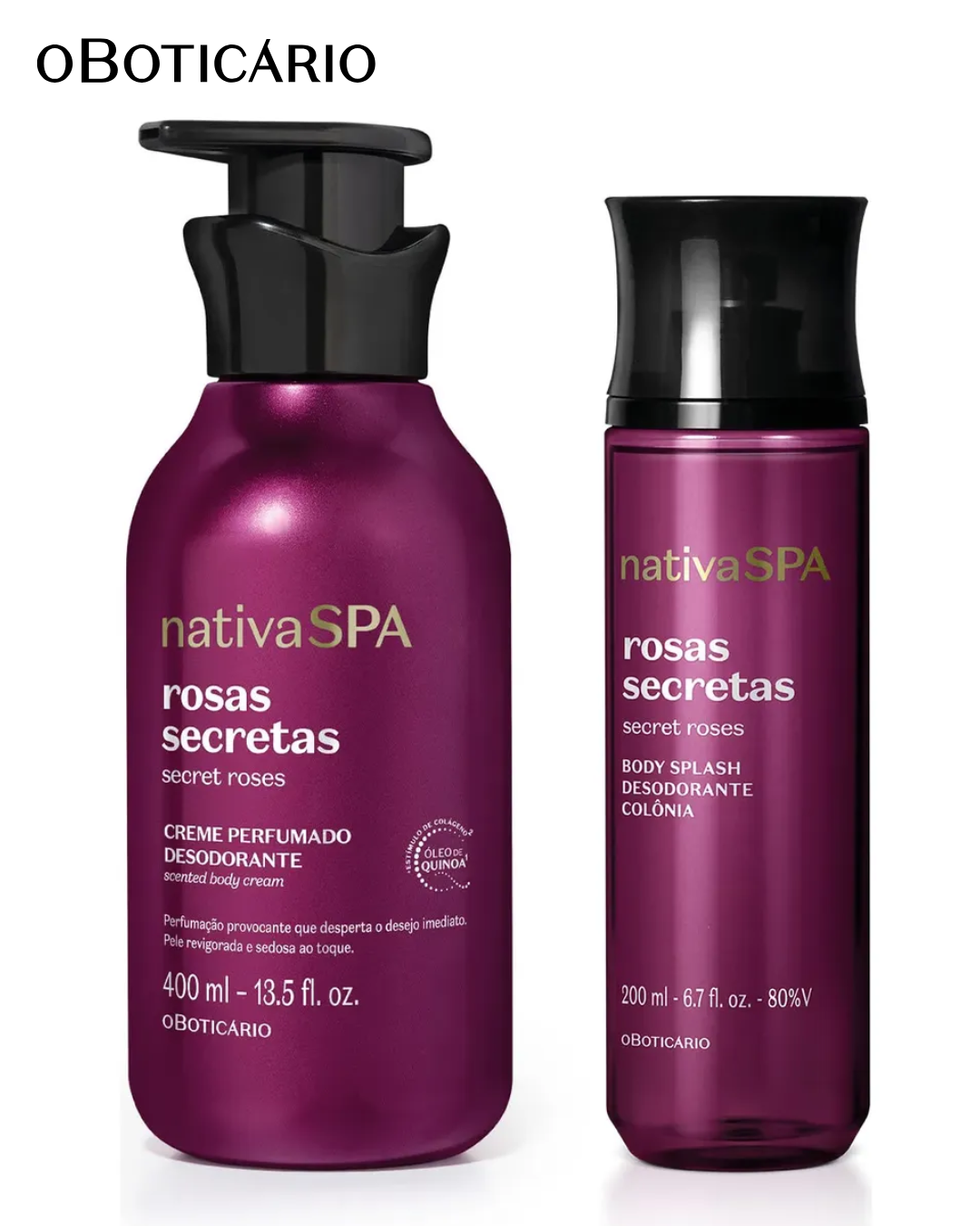 O Boticário Rosas Secretas Combo