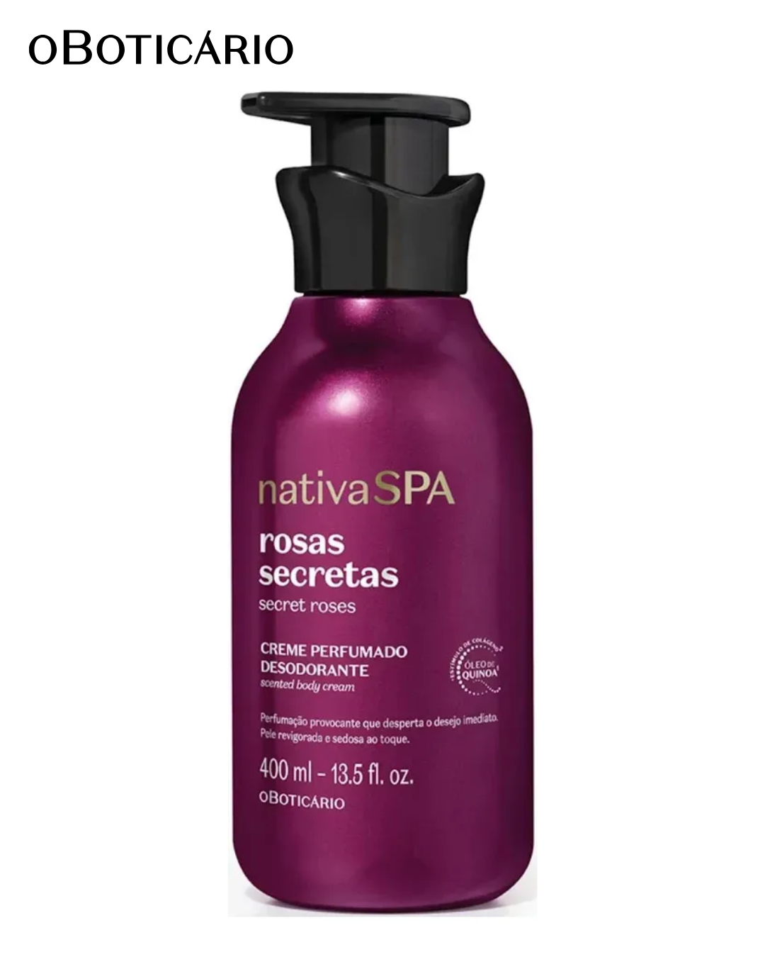 O Boticário Rosas Secretas Creme
