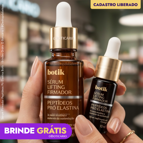 Botik Peptídeos Pó Elastina I Brindes Grátis O Boticário