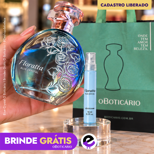 O Boticário Floratta Blue Crystal LIBERADO